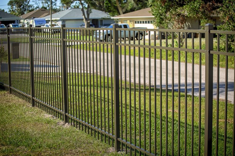 Aluminum Fence Replacement in Des Moines, IA