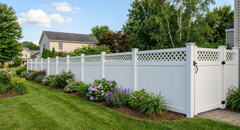 Pvc Lattice Fence Installation in Grand Rapids, MI