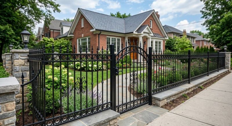 Victorian Fence Installation in Alpharetta, GA